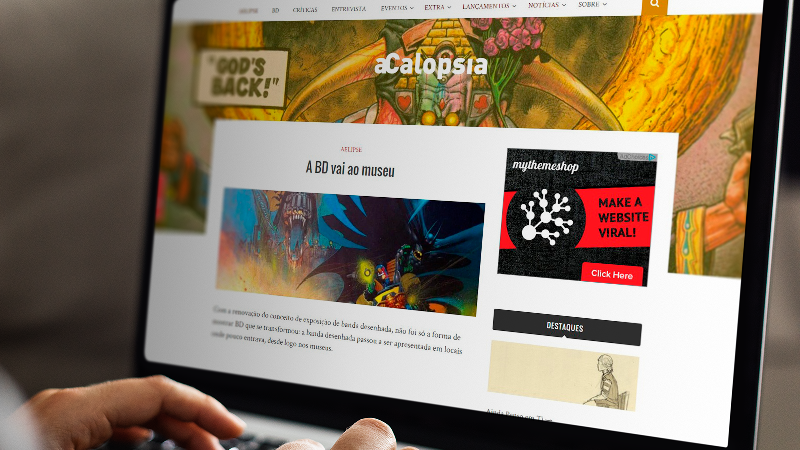 aCalopsia: Informação e Divulgação